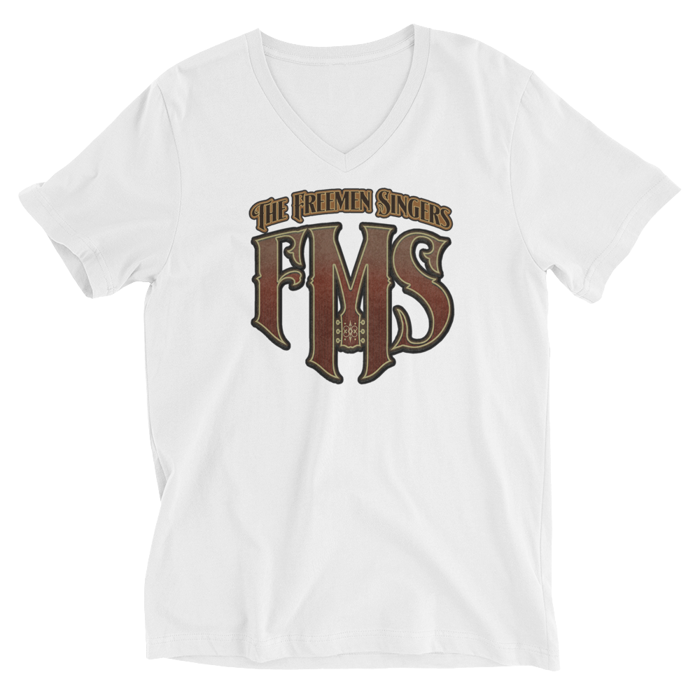 FMS-13010 Unisex -T-Shirt #vneck #freemensingers