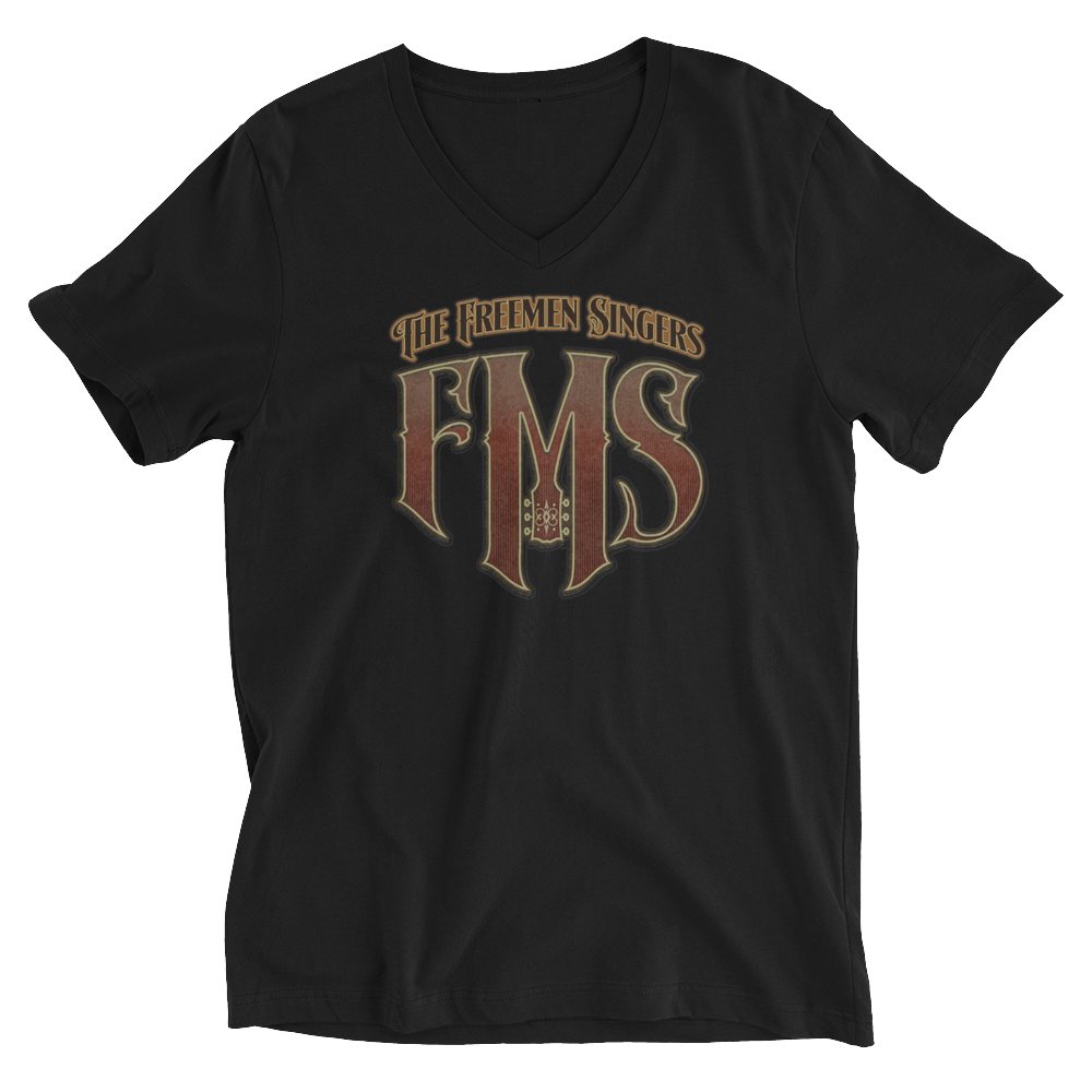 FMS-13010 Unisex -T-Shirt #vneck #freemensingers