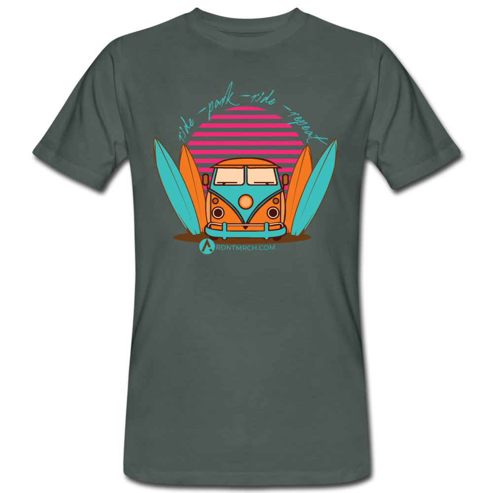 Männer Bio-T-Shirt - Graugrün