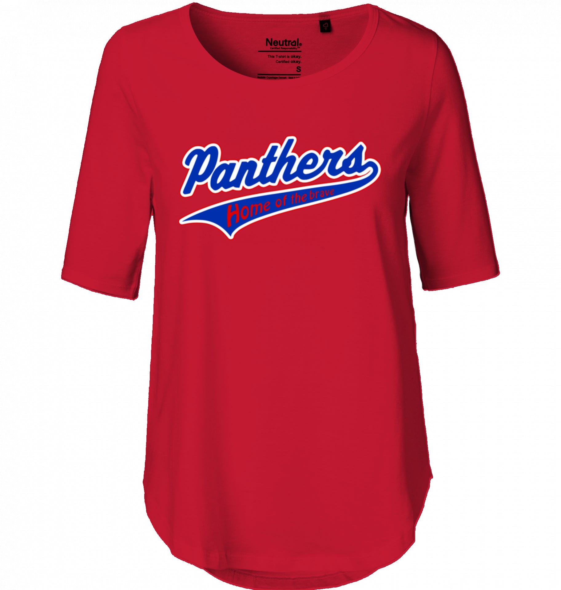 Vienna Panthers - Ladies Half Sleeve T-Shirt - Organic/FairTrade