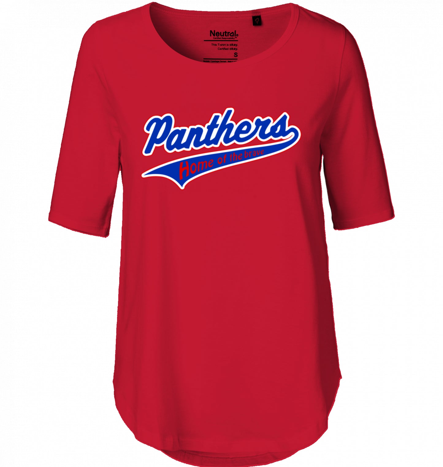 Vienna Panthers - Ladies Half Sleeve T-Shirt - Organic/FairTrade
