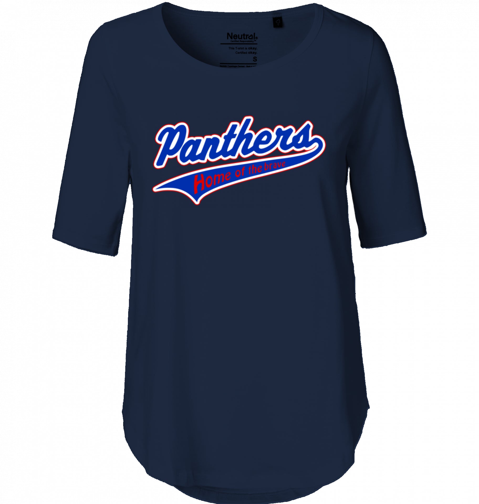 Vienna Panthers - Ladies Half Sleeve T-Shirt - Organic/FairTrade