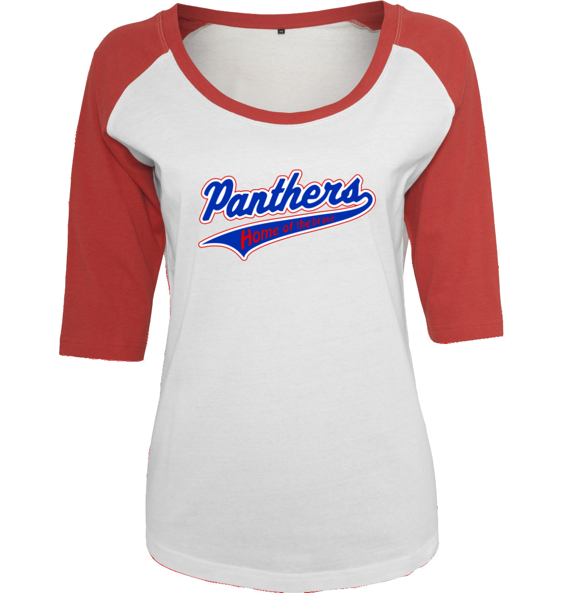 Vienna Panthers - Ladies 3/4 Raglan Baseballshirt