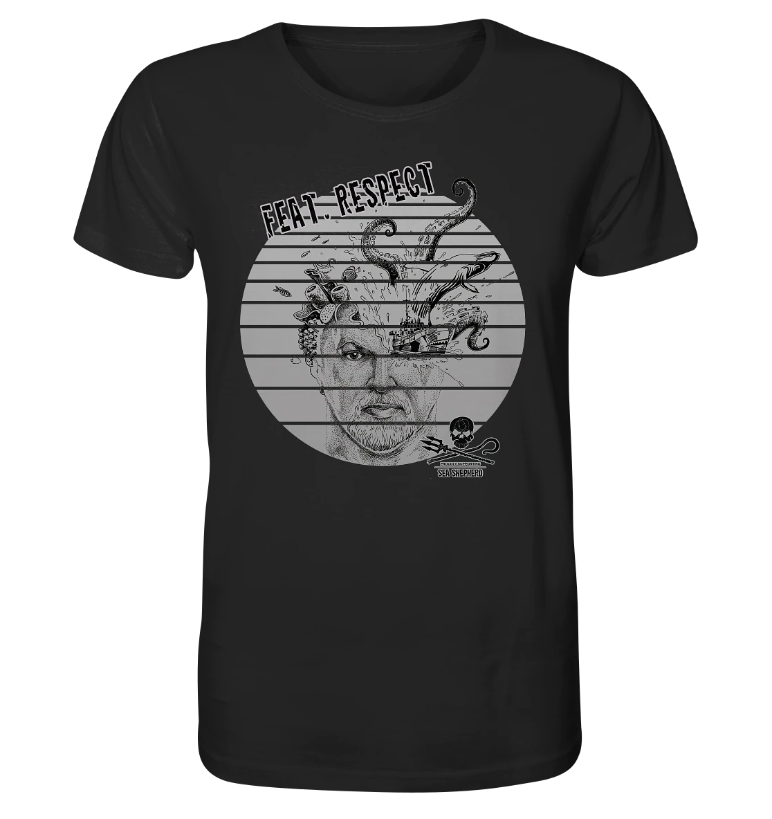 Feat. Respect Vol. II - Sea Shepherd - Organic Shirt