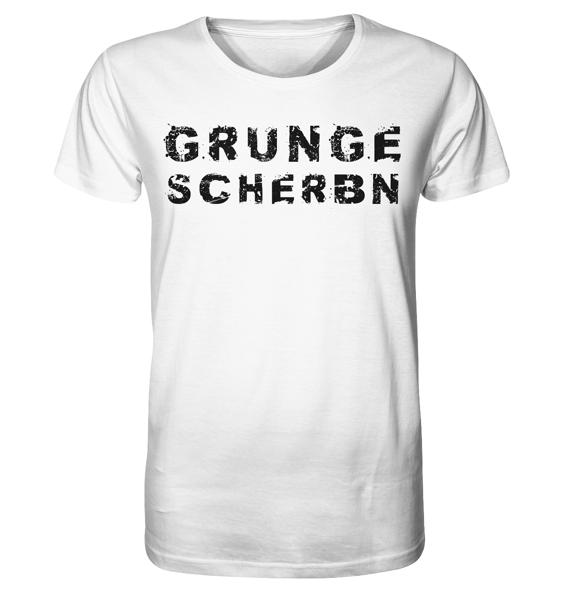 CANIS - Grunge Scherbn Text - Organic Shirt